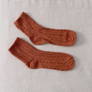 Orange Boot Socks